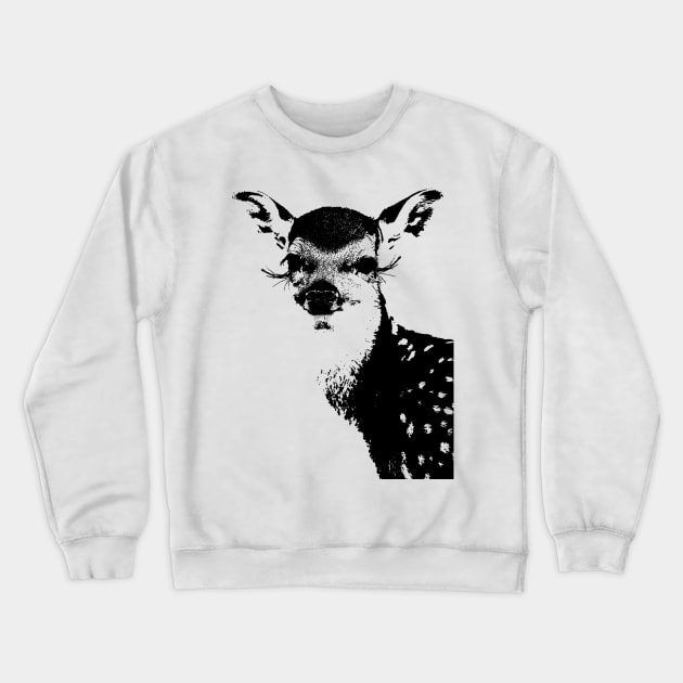 bambi, t-shirt Crewneck Sweatshirt by hottehue